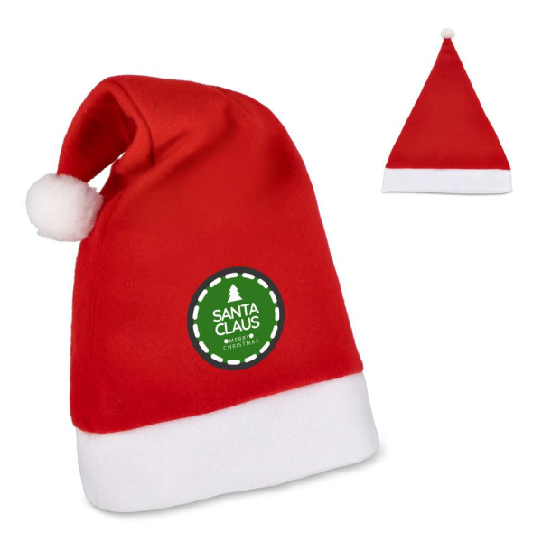 Weihnachtsmütze aus Flanell