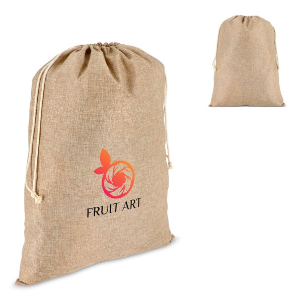 Geschenksack im Jute-Stil 50x70cm