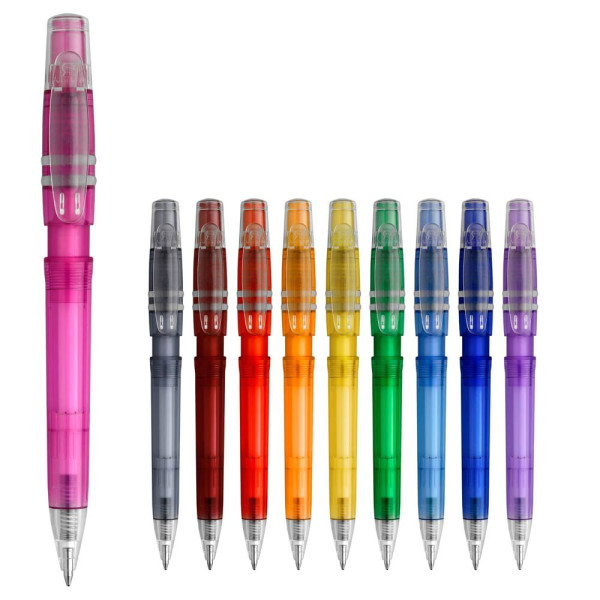 Kugelschreiber Nora Clear Transparent